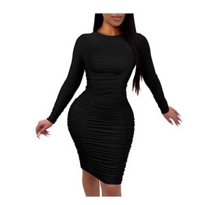 Ruched Bodycon Dress